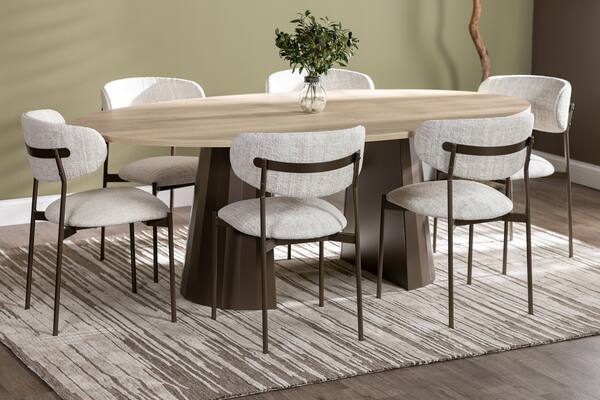 Gemma 84x48" Oval Dining Table | Steinhafels