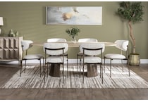 amisco wood grain inch standard height round oval lifestyle image pkg  
