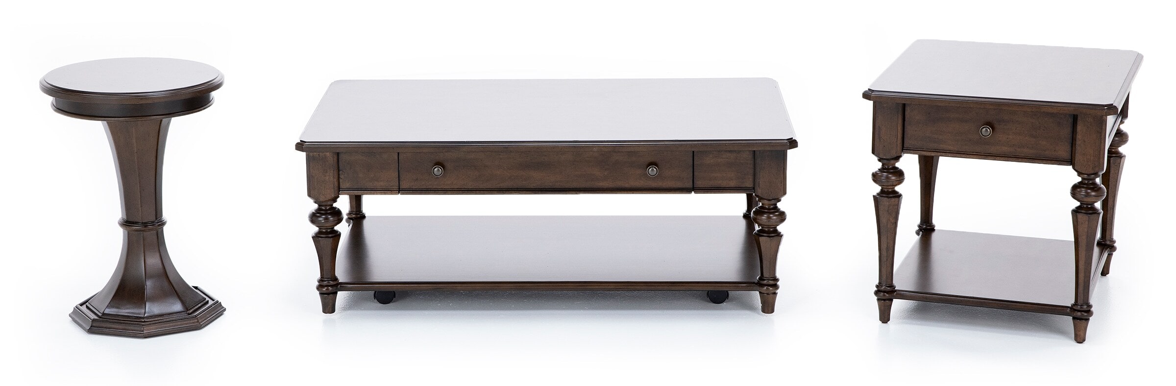 ワイン Taddy Treytown Chairside End Table | Ashley