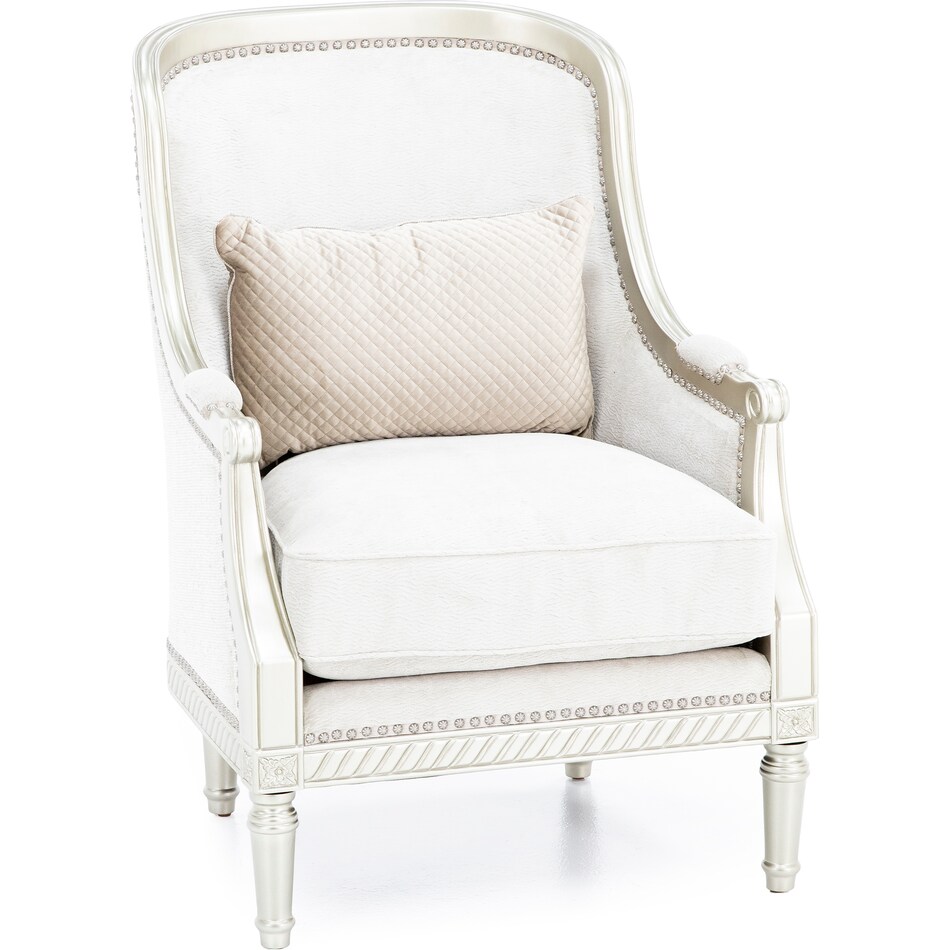 aria designs beige accent chair z  
