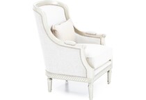 aria designs beige accent chair z  