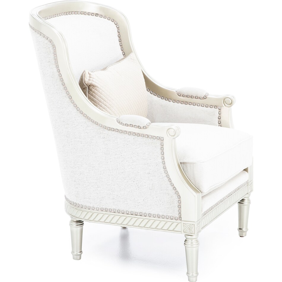 aria designs beige accent chair z  