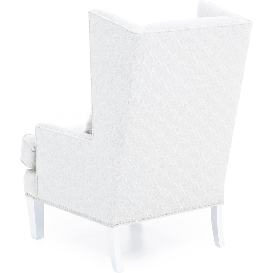 aria designs grey accent chair z  