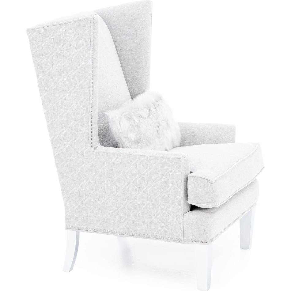 aria grey accent chair z  