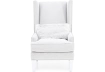 aria grey accent chair z  