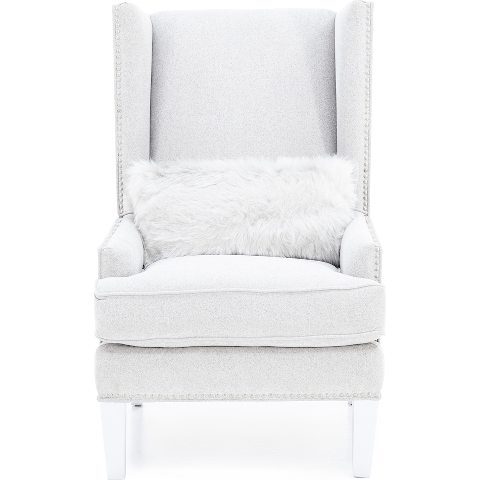 aria grey accent chair z  