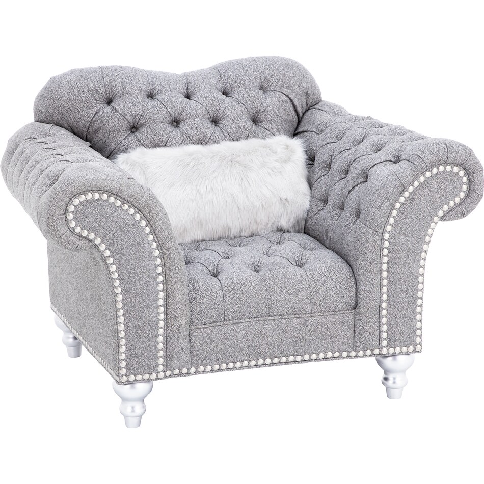 aria grey chair   