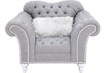 aria grey chair   