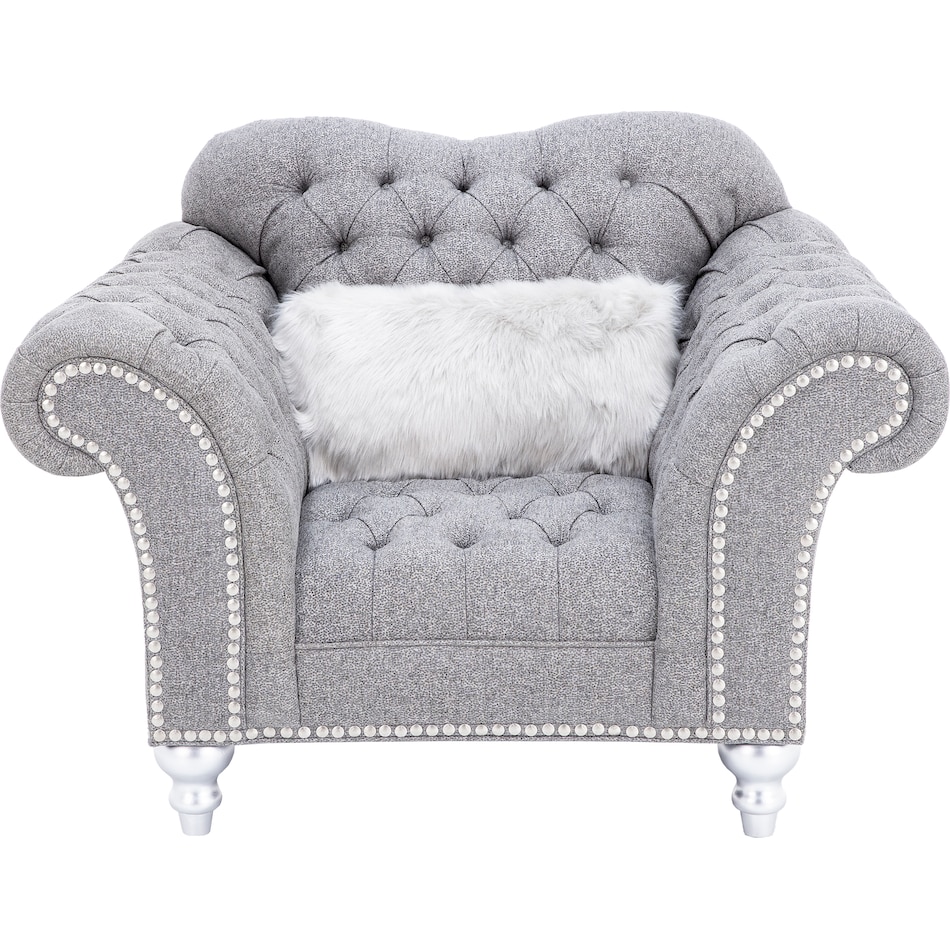 aria grey chair   