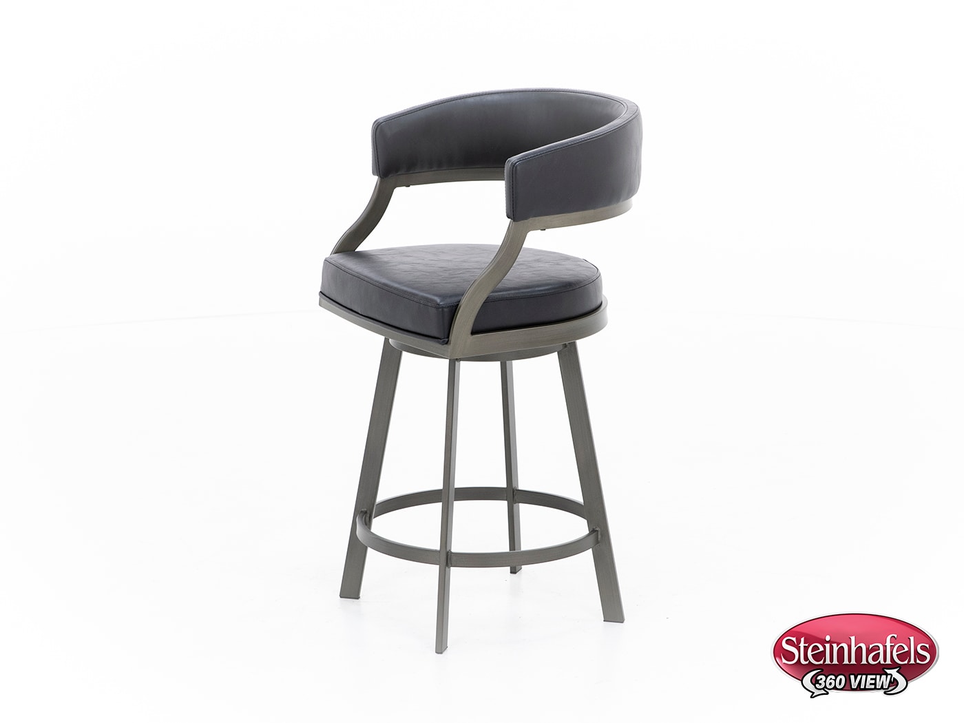 armn black inch & over bar seat stool  image   