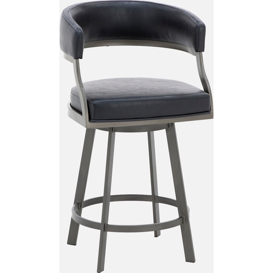 armn black inch & over bar seat stool   