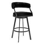 armn black inch & over bar seat stool   