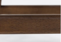 armn brown oak   taupe inch & over bar seat stool   