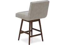 armn brown oak   morning fog inch & over bar seat stool   