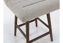 armn brown oak   morning fog inch & over bar seat stool   
