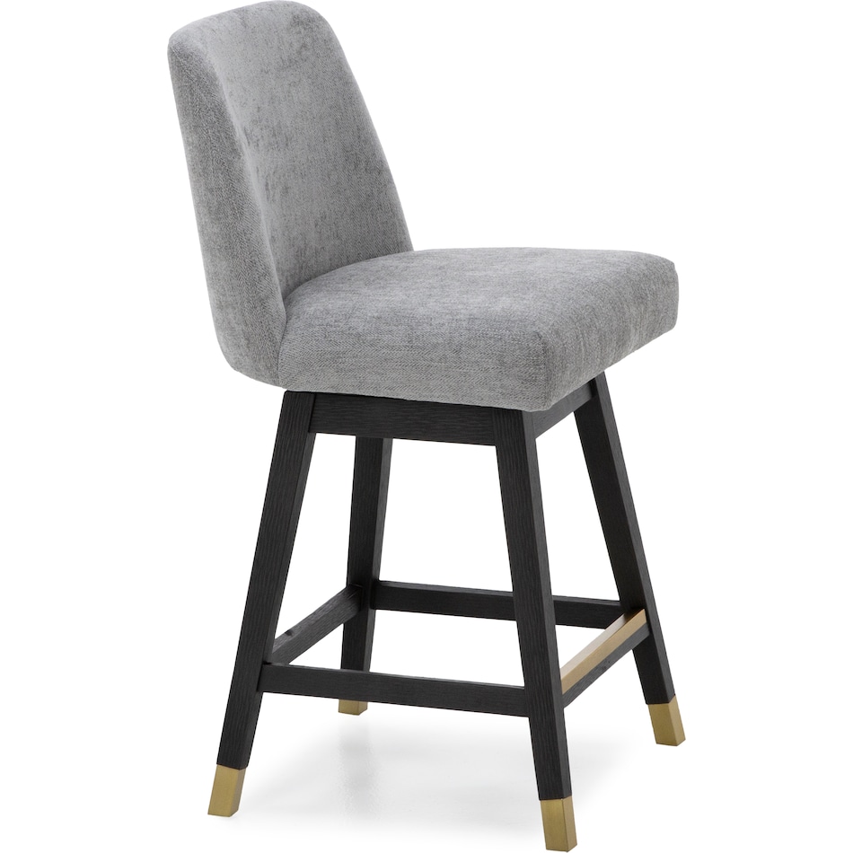 armn grey oak   mocha inch & over bar seat stool   