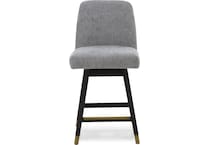 armn grey oak   mocha inch & over bar seat stool   