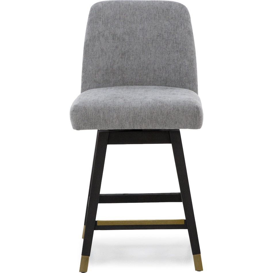 armn grey oak   mocha inch & over bar seat stool   