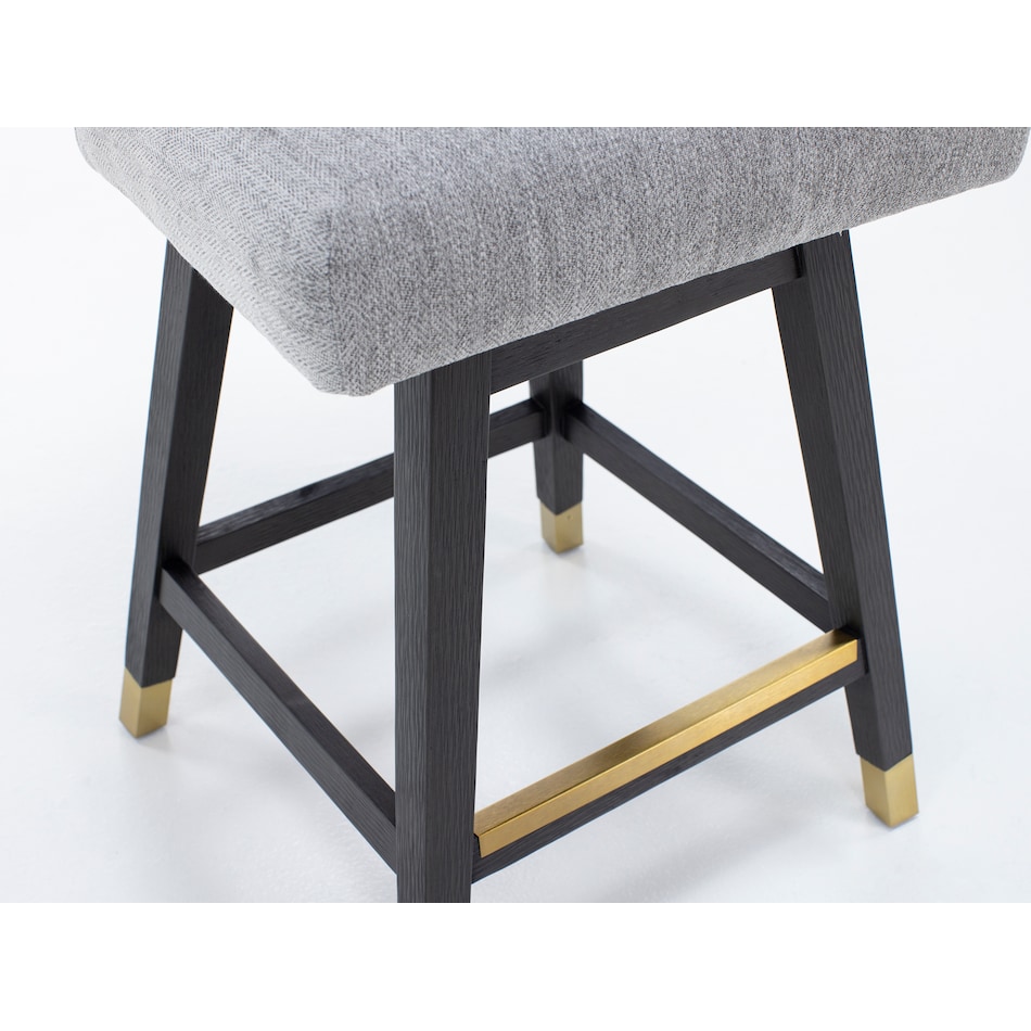 armn grey oak   mocha inch & over bar seat stool   