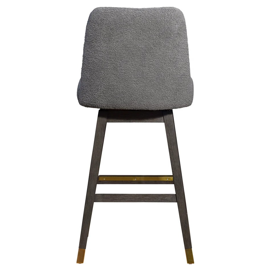 armn grey oak   mocha inch & over bar seat stool   