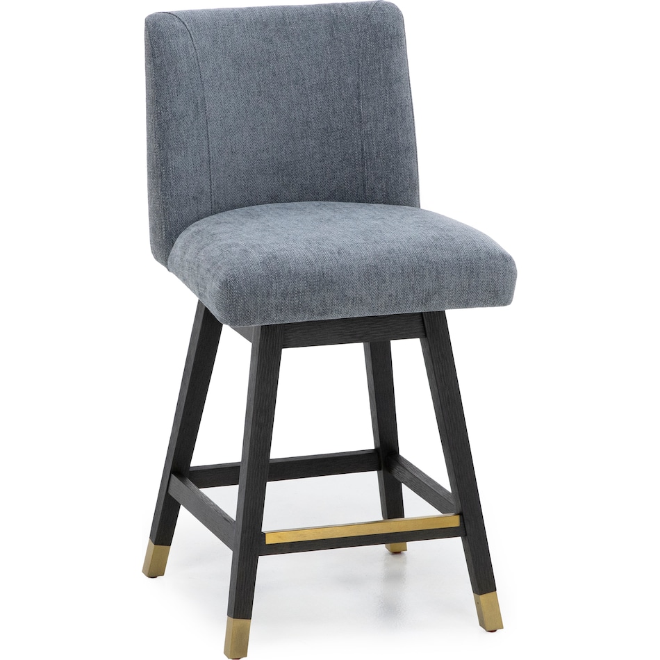 armn grey inch & over bar seat stool   