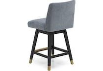 armn grey inch & over bar seat stool   