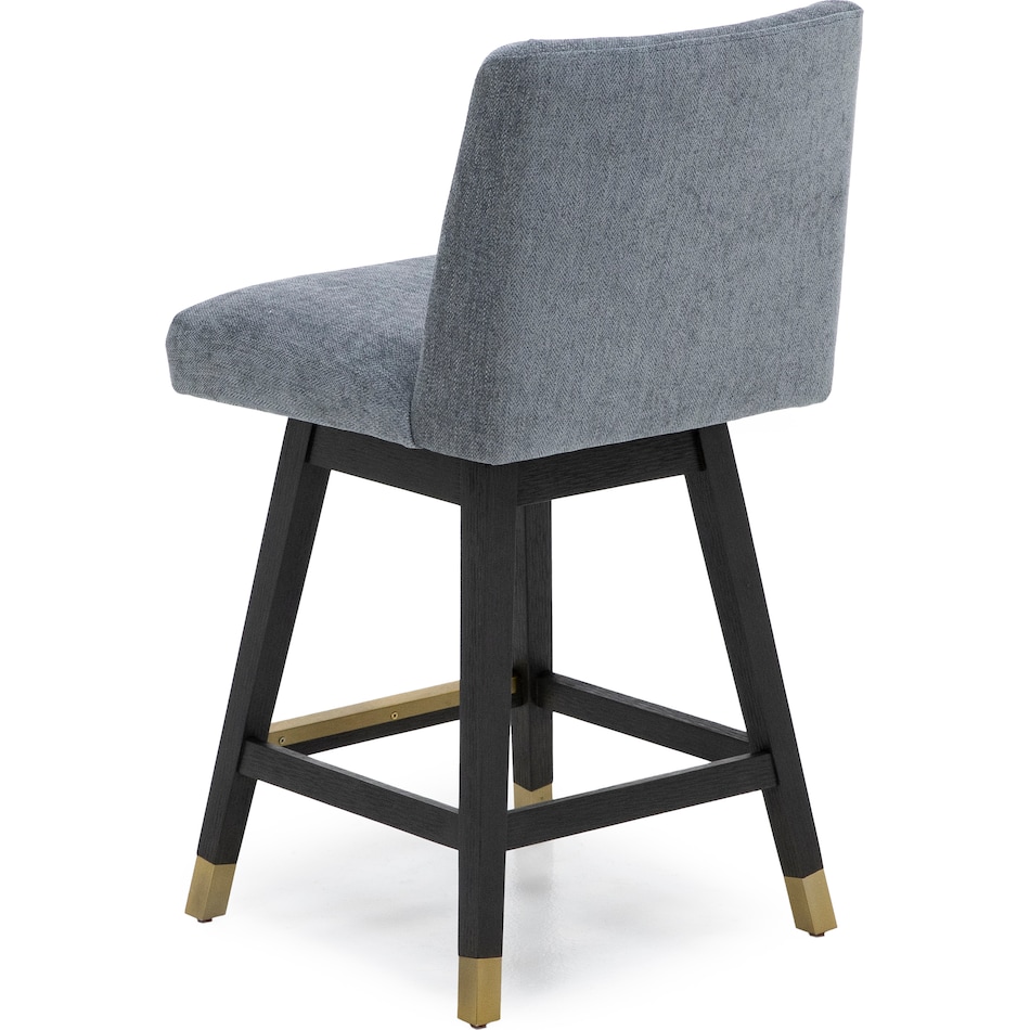 armn grey inch & over bar seat stool   