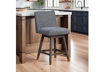 armn grey inch & over bar seat stool lifestyle image   