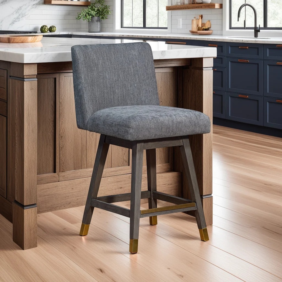 armn grey inch & over bar seat stool lifestyle image   