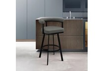 armn metallic inch & over bar seat stool lifestyle image   
