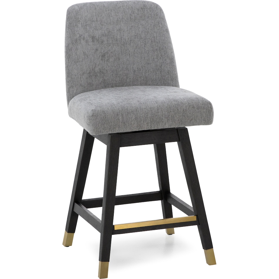 armn speckled grey inch & over bar seat stool   