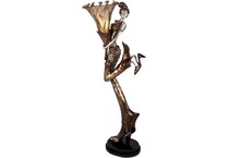 artmax bronze floor lamp   