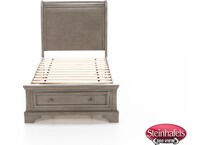 ashley furniture antique twin bed package  image tpk  