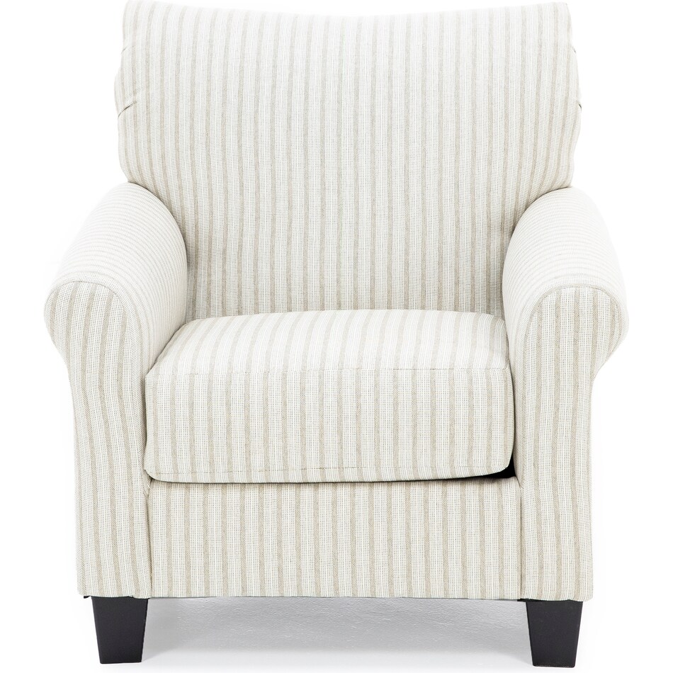 ashley furniture beige accent chair z  