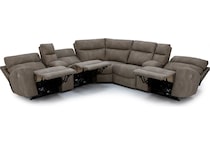 ashley furniture beige mtn fab sectional pkg  