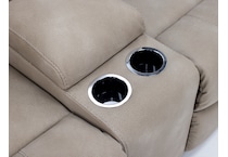 ashley furniture beige mtn fab sectional pkg  