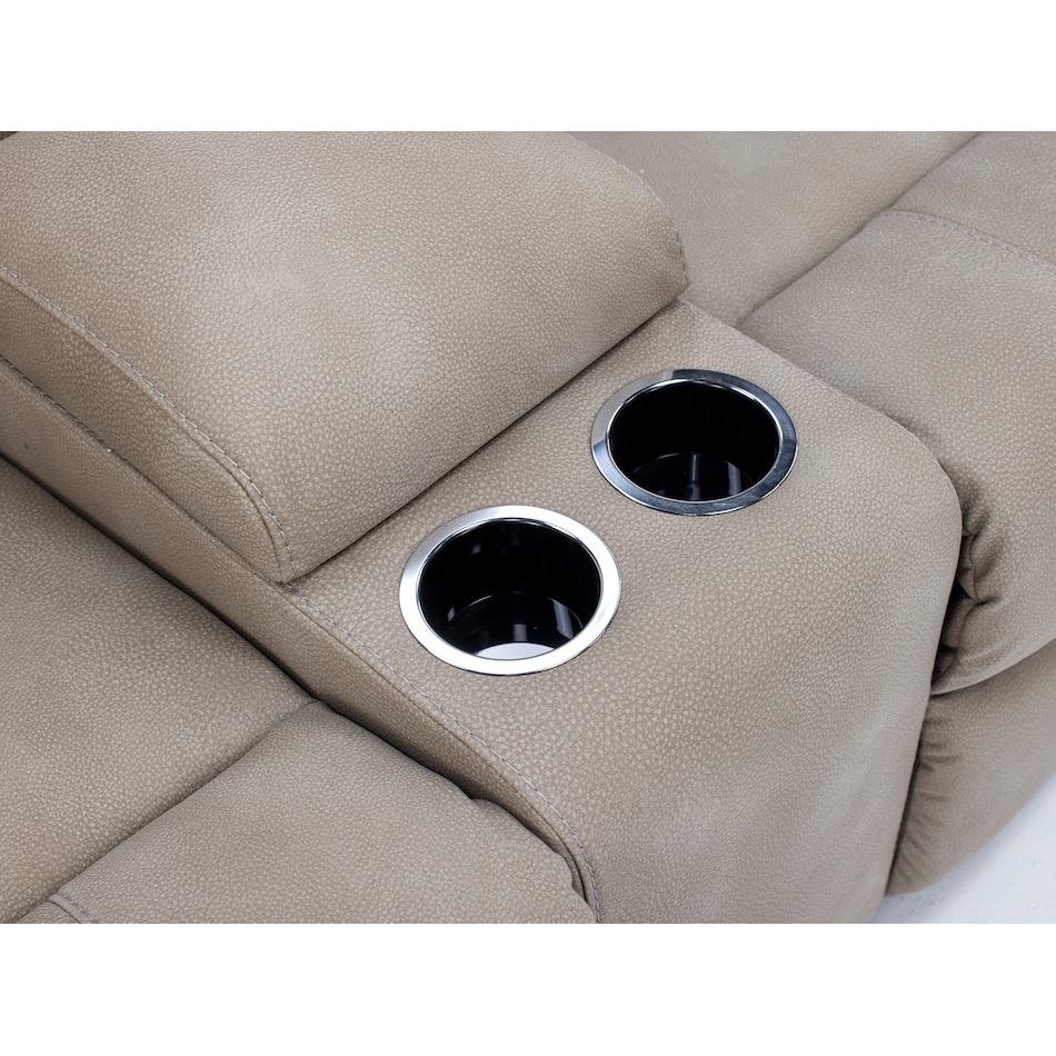 ashley furniture beige mtn fab sectional pkg  