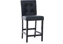 ashley furniture black inch counter height rectangle   