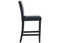 ashley furniture black inch counter height rectangle   