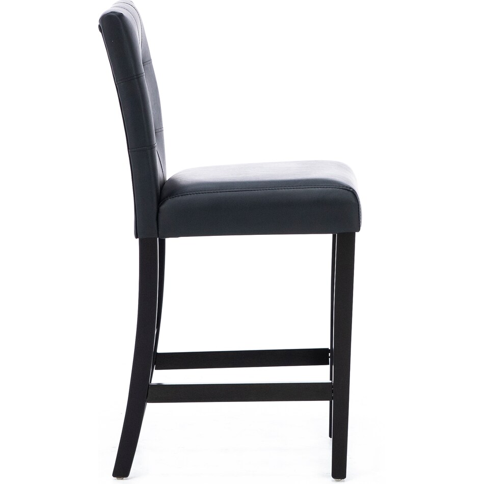 ashley furniture black inch counter height rectangle   