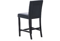 ashley furniture black inch counter height rectangle   