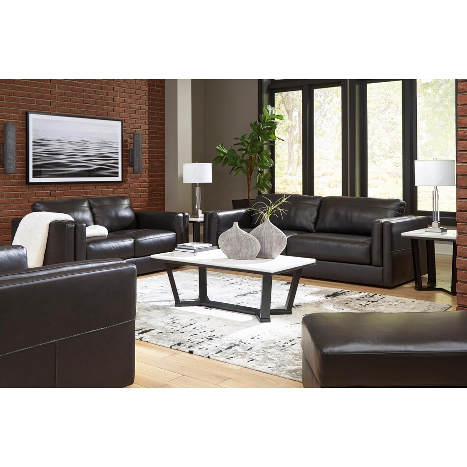 ashley furniture black  inches and over z  