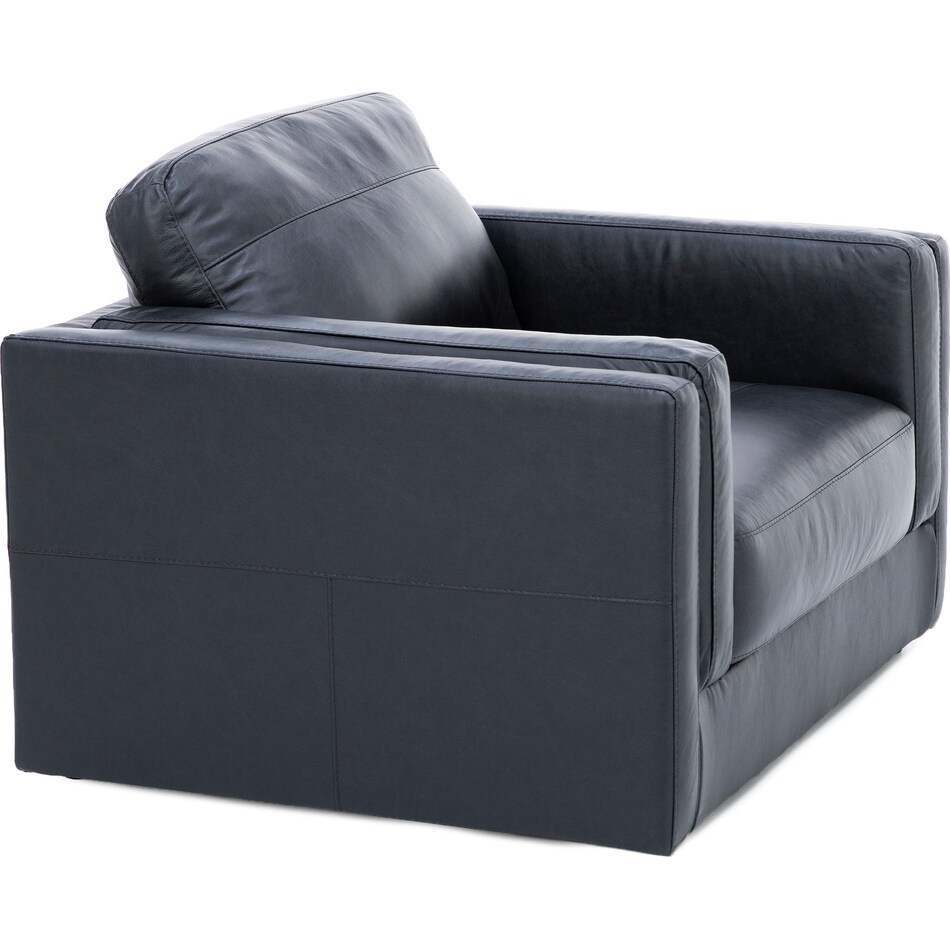 ashley furniture black chair z  