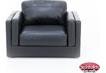 ashley furniture black chair  image z  