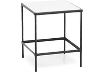 ashley furniture black chairside table ryc  