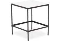 ashley furniture black chairside table ryc  