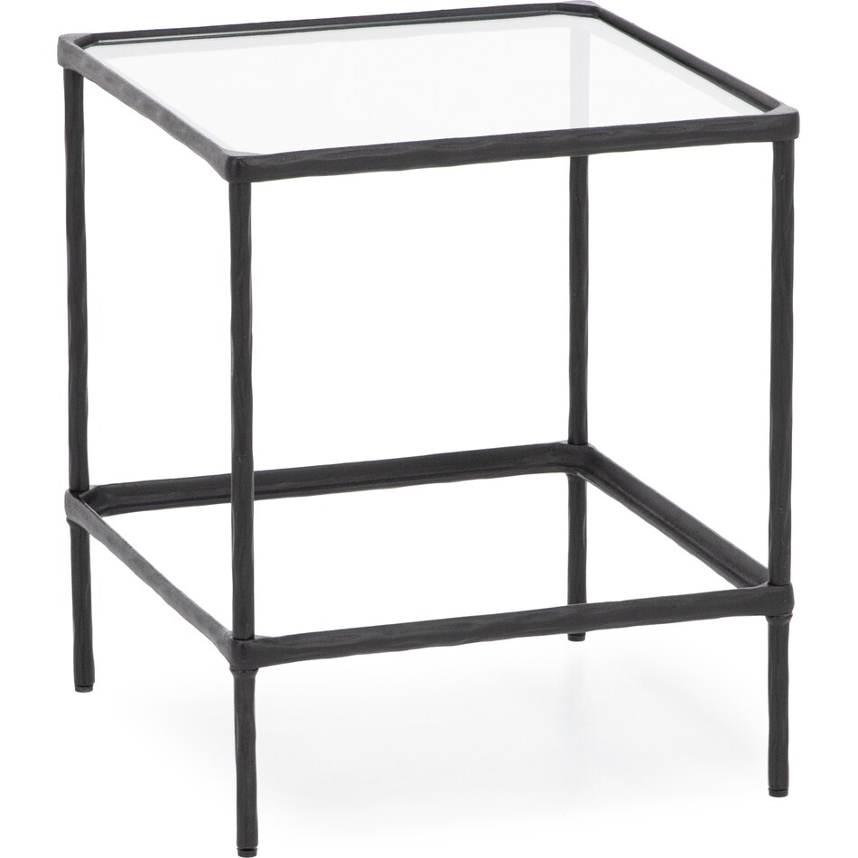ashley furniture black chairside table ryc  