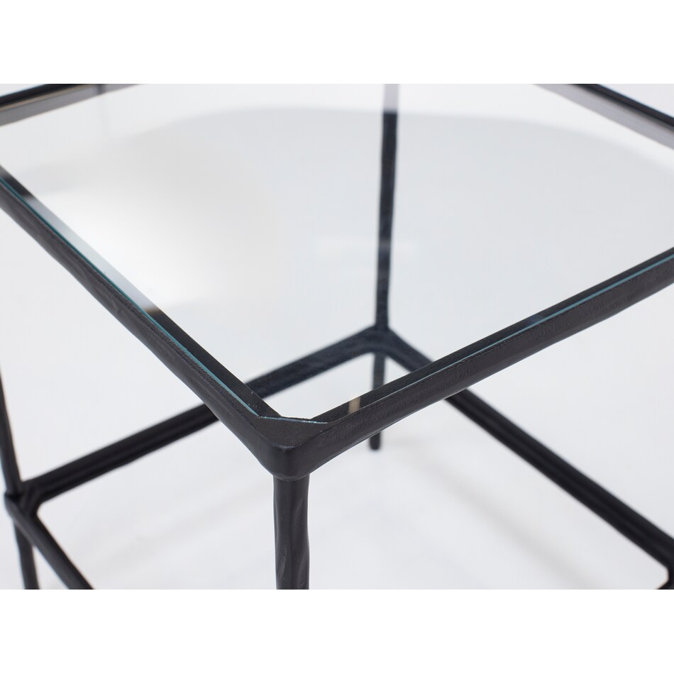 ashley furniture black chairside table ryc  