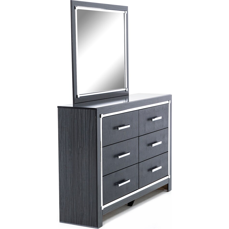ashley furniture black mirror   