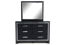 ashley furniture black mirror   